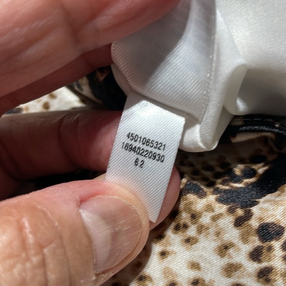 WHBM PAISLEY SNAKE-PRINT PENCIL SKIRT (Sz- 2) - Picture 11 of 11